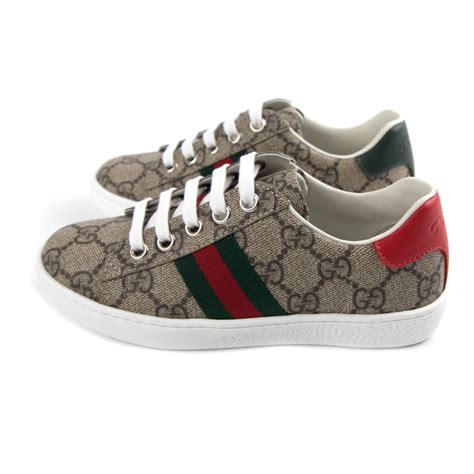 gucci supreme sneakers ebay|gucci ace gg suede sneakers.